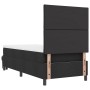Cama con Somier con Colchón y Banco Negro 90x200 cm Tela | Foro24.es | Tu tienda online para hogar, jardín y más Foro24.es
