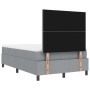 Cama con Somier con Colchón & Banco Gris Claro 120x190 cm Tela | Foro24.es | Tu tienda online para hogar, jardín y más Foro24.es