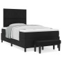 Cama con Box Spring con Colchón y Banco Negro 120x190 cm Tela de , Camas y somieres - Ref: Foro24-3344130, Precio: 448,22 €, ...
