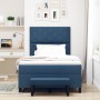 Cama con Somier con Colchón y Banco Azul 120x200 cm Tela | Foro24.es | Tu tienda online para hogar, jardín y más Foro24.es