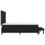 Cama con Base con Colchón y Banco Negro 140x200 cm Tela | Foro24.es | Tu tienda online para hogar, jardín y más Foro24.es