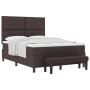 Cama con muelles y colchón marrón oscuro 140x200 cm tela | Foro24.es | Tu tienda online para hogar, jardín y más Foro24.es
