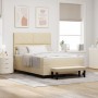 Cama con Somier con Colchón y Banco Crema 140x200 cm Tela | Foro24.es | Tu tienda online para hogar, jardín y más Foro24.es