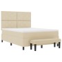 Cama con Somier con Colchón y Banco Crema 140x200 cm Tela | Foro24.es | Tu tienda online para hogar, jardín y más Foro24.es