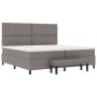 Cama Box Spring con Colchón y Banco Taupe 200x200 cm Tela | Foro24.es | Tu tienda online para hogar, jardín y más Foro24.es
