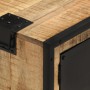 Mueble para TV de madera maciza de mango rugosa 110x31x46 cm en Muebles TV | Comprar online en Foru.es
