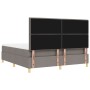 Cama Box Spring  con colchón y banco Taupe 180x200 cm Tela | Foro24.es | Tu tienda online para hogar, jardín y más Foro24.es