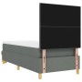 Cama Box Spring con Colchón y Banco Gris Oscuro 80x200 cm Tela | Foro24.es | Tu tienda online para hogar, jardín y más Foro24.es