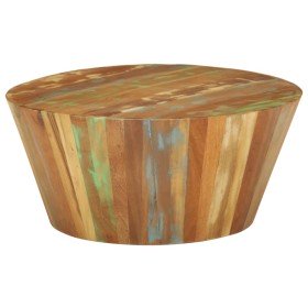 Mesa de centro de madera maciza reciclada Ø65x31 cm en Mesas de centro | Comprar online en Foru.es