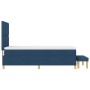 Cama con Somier con Colchón y Banco Azul 80x200 cm Tela de , Camas y somieres - Ref: Foro24-3344260, Precio: 351,05 €, Descue...