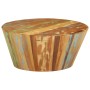 Mesa de centro de madera maciza reciclada Ø65x31 cm en Mesas de centro | Comprar online en Foru.es