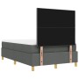 Cama Box Spring con Colchón y Banco Gris Oscuro 120x190 cm Tela | Foro24.es | Tu tienda online para hogar, jardín y más Foro24.es
