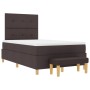 Cama Box Spring con Colchón y Banco Marrón Oscuro 120x190 cm Tela | Foro24.es | Tu tienda online para hogar, jardín y más Foro24.es