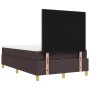 Cama Box Spring con Colchón y Banco Marrón Oscuro 120x190 cm Tela | Foro24.es | Tu tienda online para hogar, jardín y más Foro24.es