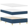 Cama con Base con Colchón y Banco Azul 120x190 cm Tela de , Camas y somieres - Ref: Foro24-3344288, Precio: 419,20 €, Descuen...