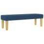 Cama con Base con Colchón y Banco Azul 120x190 cm Tela de , Camas y somieres - Ref: Foro24-3344288, Precio: 419,20 €, Descuen...