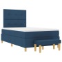 Cama con Base con Colchón y Banco Azul 120x190 cm Tela de , Camas y somieres - Ref: Foro24-3344288, Precio: 419,20 €, Descuen...
