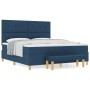 Cama Box Spring con Colchón y Banco Azul 180x200 cm Tela | Foro24.es | Tu tienda online para hogar, jardín y más Foro24.es