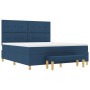Cama Box Spring con Colchón y Banco Azul 180x200 cm Tela | Foro24.es | Tu tienda online para hogar, jardín y más Foro24.es