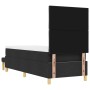 Cama con Base de Muelles con Colchón y Banco Negra 80x200 cm Tela | Foro24.es | Tu tienda online para hogar, jardín y más Foro24.es
