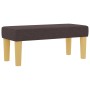 Cama con Somier con Colchón y Banco Marrón Oscuro 90x200 cm Tela | Foro24.es | Tu tienda online para hogar, jardín y más Foro24.es