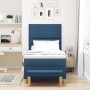 Cama con Base de Muelles con Colchón y Banco Azul 90x200 cm Tela | Foro24.es | Tu tienda online para hogar, jardín y más Foro24.es