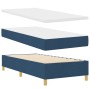 Cama con Base de Muelles con Colchón y Banco Azul 90x200 cm Tela | Foro24.es | Tu tienda online para hogar, jardín y más Foro24.es