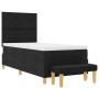 Cama Box Spring con Colchón y Banco Negro 100x200 cm Tela de , Camas y somieres - Ref: Foro24-3344354, Precio: 371,06 €, Desc...