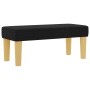 Cama Box Spring con Colchón y Banco Negro 100x200 cm Tela de , Camas y somieres - Ref: Foro24-3344354, Precio: 371,06 €, Desc...