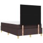 Cama con somier con colchón y banco marrón oscuro 120x190 cm tela | Foro24.es | Tu tienda online para hogar, jardín y más Foro24.es