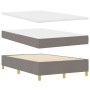 Cama Box Spring con Colchón y Banco Taupe 120x190 cm Tela | Foro24.es | Tu tienda online para hogar, jardín y más Foro24.es