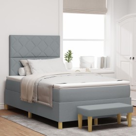 Comprar Cama con box spring con colchón y banco