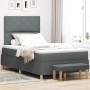 Cama con Somier y Colchón Gris Oscuro 120x200 cm Tela | Foro24.es | Tu tienda online para hogar, jardín y más Foro24.es