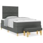 Cama con Somier y Colchón Gris Oscuro 120x200 cm Tela | Foro24.es | Tu tienda online para hogar, jardín y más Foro24.es