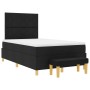 Cama Box Spring con Colchón y Banco Negro 120x200 cm Tela. de , Camas y somieres - Ref: Foro24-3344368, Precio: 442,39 €, Des...
