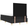 Cama Box Spring con Colchón y Banco Negro 120x200 cm Tela. de , Camas y somieres - Ref: Foro24-3344368, Precio: 442,39 €, Des...