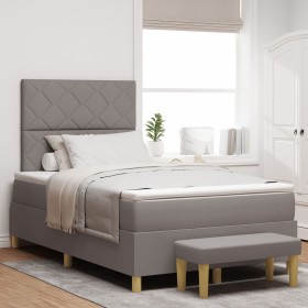 Comprar Cama con Cajón con Colchón y Banco Taupe