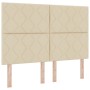Cama Box Spring Crema con Colchón y Banco 160x200 cm Tela | Foro24.es | Tu tienda online para hogar, jardín y más Foro24.es