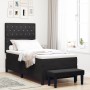 Cama con Base de Resorte con Colchón & Banco Negro 90x190 cm Terciopelo | Foro24.es | Tu tienda online para hogar, jardín y más Foro24.es