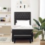 Cama con Base de Resorte con Colchón & Banco Negro 90x190 cm Terciopelo | Foro24.es | Tu tienda online para hogar, jardín y más Foro24.es