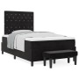 Cama con Muelles y Colchón Negro 120x200 cm Terciopelo de , Camas y somieres - Ref: Foro24-3344440, Precio: 451,52 €, Descuen...