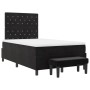Cama con Muelles y Colchón Negro 120x200 cm Terciopelo de , Camas y somieres - Ref: Foro24-3344440, Precio: 451,52 €, Descuen...