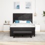 Cama con Base con Colchón & Banco Negro 140x200 cm Terciopelo de , Camas y somieres - Ref: Foro24-3344452, Precio: 541,04 €, ...