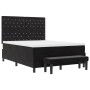 Cama con Base con Colchón & Banco Negro 140x200 cm Terciopelo de , Camas y somieres - Ref: Foro24-3344452, Precio: 541,04 €, ...