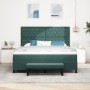 Cama Box Spring con Colchón y Banco Verde Oscuro 180x200 cm Terciopelo | Foro24.es | Tu tienda online para hogar, jardín y más Foro24.es