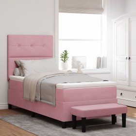 Comprar Cama con base de resortes, colchón y