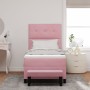 Cama con base de resortes, colchón y banco rosa 90x190 cm terciopelo | Foro24.es | Tu tienda online para hogar, jardín y más Foro24.es