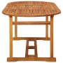 Set de comedor para jardín 9 piezas madera maciza de acacia de vidaXL, Conjuntos de jardín - Ref: Foro24-3086971, Precio: 685...