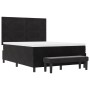 Cama con Somier con Colchón y Banco Negro 140x200 cm Terciopelo de , Camas y somieres - Ref: Foro24-3344518, Precio: 518,15 €...