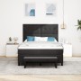 Cama Box Spring con Colchón y Banco Negro 160x200 cm Terciopelo | Foro24.es | Tu tienda online para hogar, jardín y más Foro24.es